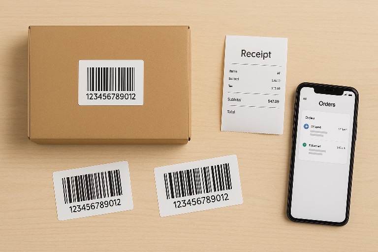 Packaging, receipts, and online accounts