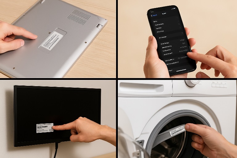 Where labels actually live concrete locations by product