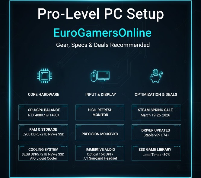 Pro-Level PC Setup: Gear, Specs & Deals Recommended by EuroGamersOnline