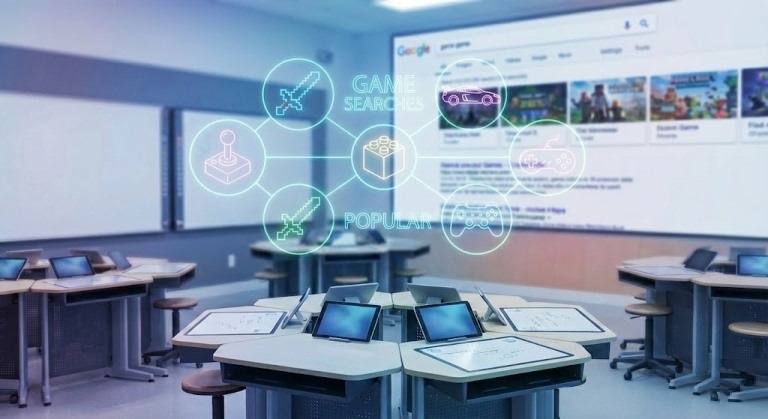 Popular Game Searches Students Pair With classroom 6x