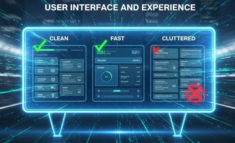 User Interface and Experience: Clean, Fast, or Cluttered?