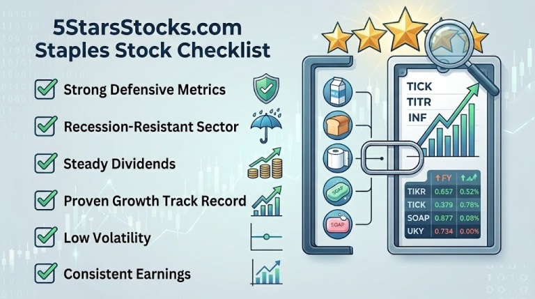 5StarsStocks.com Staples Stock Checklist