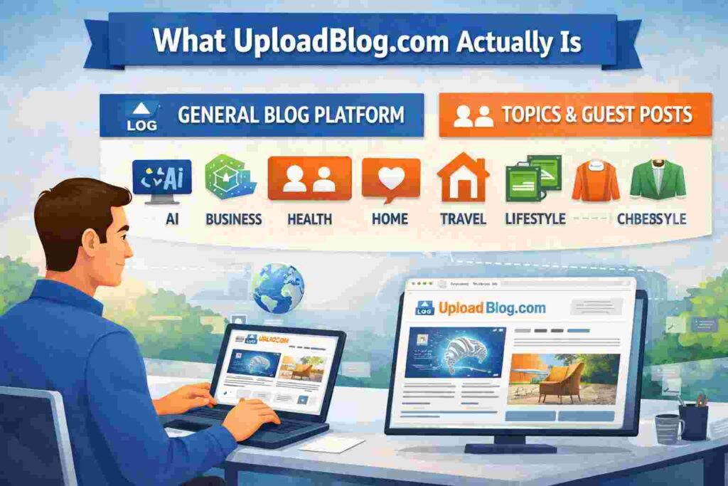 What UploadBlog.com Actually Is 